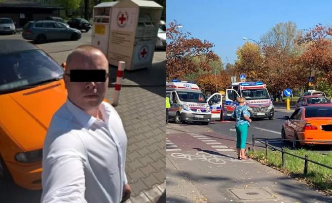 Wypadek na Bielanach: jest areszt dla kierowcy BMW Krystiana O.