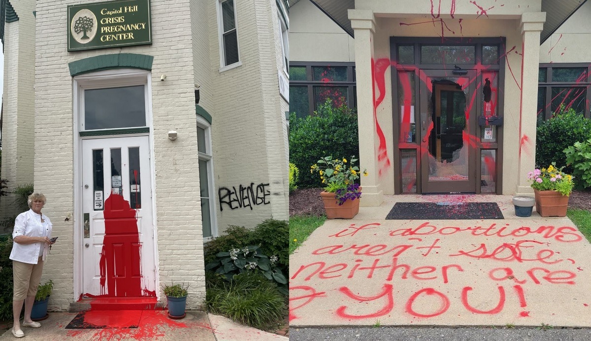 W USA trwają ataki na organizacje antyaborcyjne: "jeżeli aborcja nie będzie bezpieczna, to wy też nie"