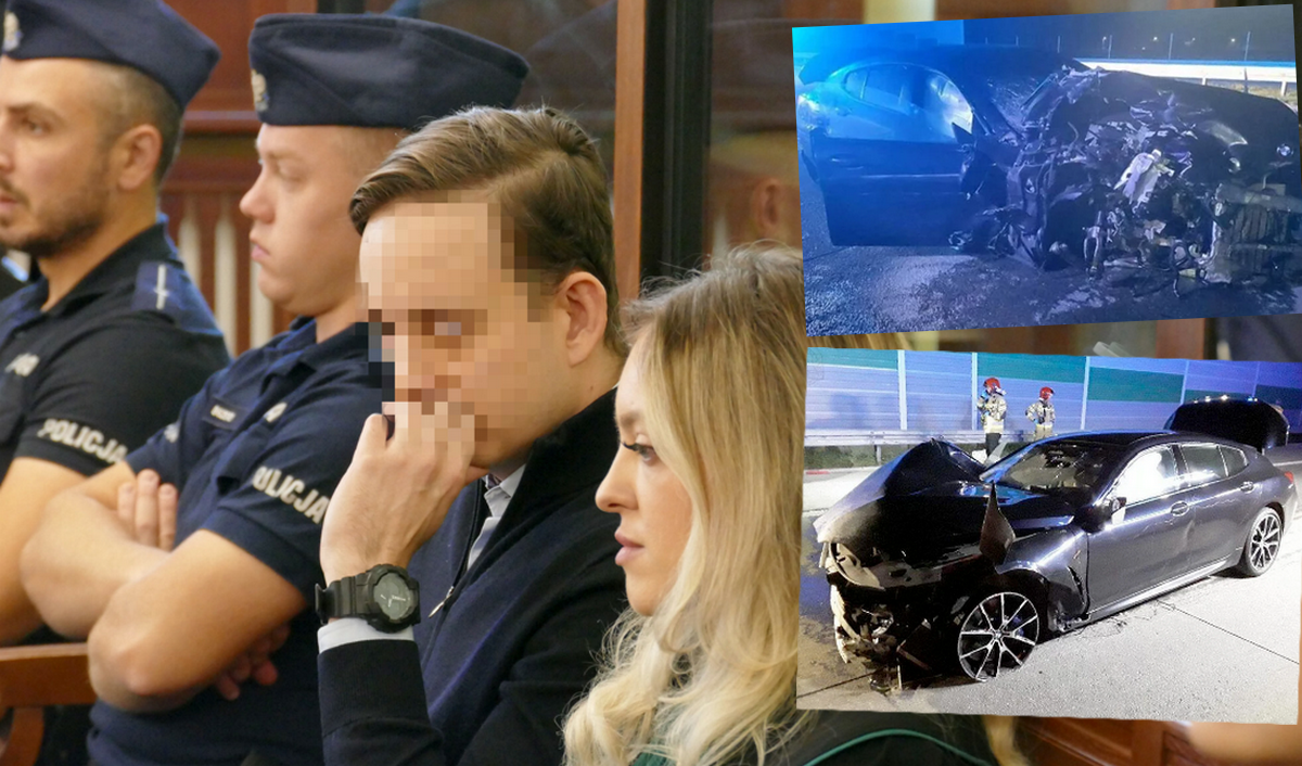 Sebastian M. uznany za winnego spowodowania wypadku na A1 i z*bicie 3-osobowej rodziny, został skazany na 8 lat więzienia