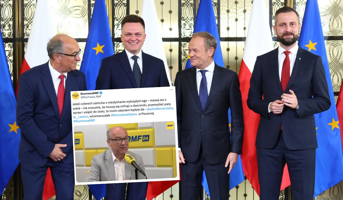 Czarzasty diagnozuje kondycję koalicji, którą tworzy "czterech samców o wybujałym ego"