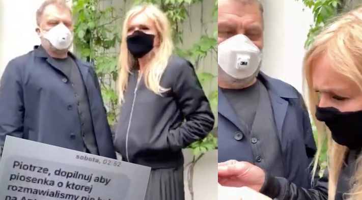 Piotr Metz pokazał SMS-a od dyrektora z poleceniem usunięcia piosenki Kazika z anteny