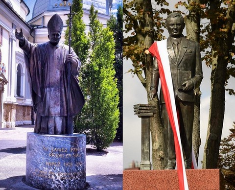 Wałęsa: "Kaczyński będzie miał za chwilę w Polsce więcej pomników niż Jan Paweł II...":triumph: