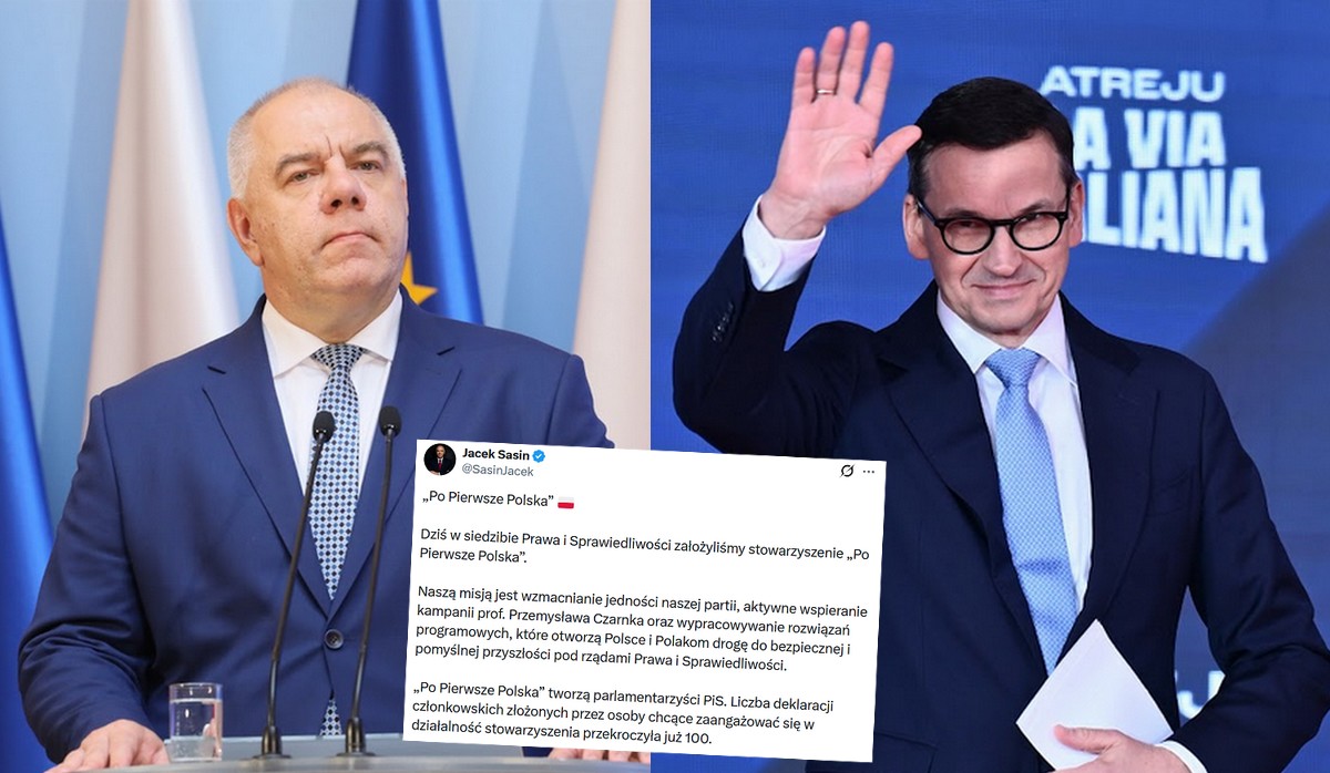W PiS wypączkowało drugie stowarzyszenie, jedno stawia na Morawieckiego, a to nowe na Czarnka
