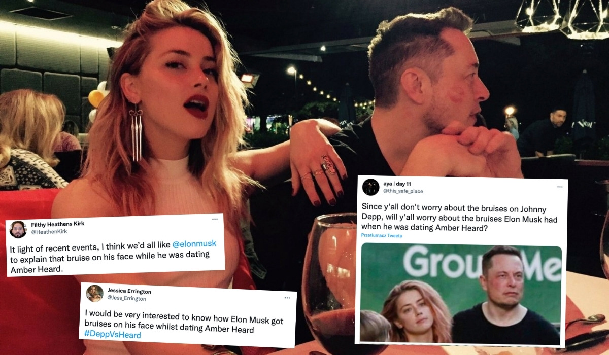 Po ustaleniu, że Amber Heard stosowała przemoc wobec Johnny'ego Deppa pojawiło się podejrzenie, że biła Elona Muska