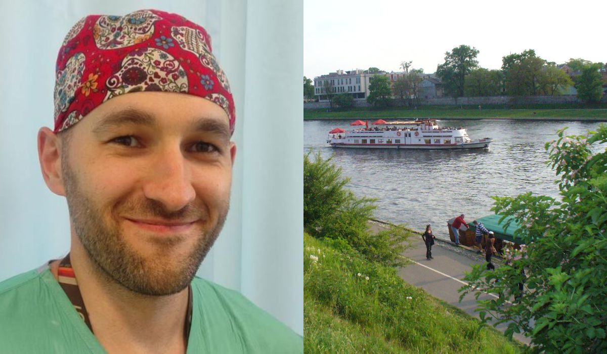 Kraków: pielęgniarz po pracy zobaczył tonące dziecko, rzucił się do wody i uratował je w ostatniej chwili