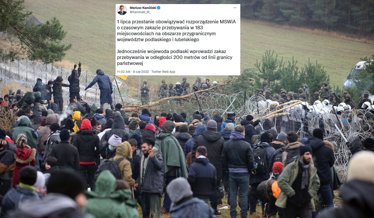 Od 1 lipca koniec z zakazem przebywania w 183 miejscowościach przy granicy