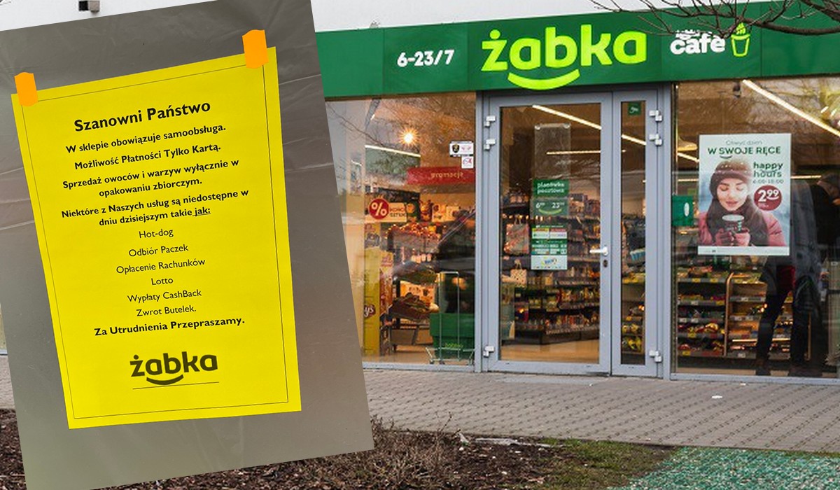 Żabka znowu kombinuje z obchodzeniem zakaz handlu, tym razem proponując samoobsługę