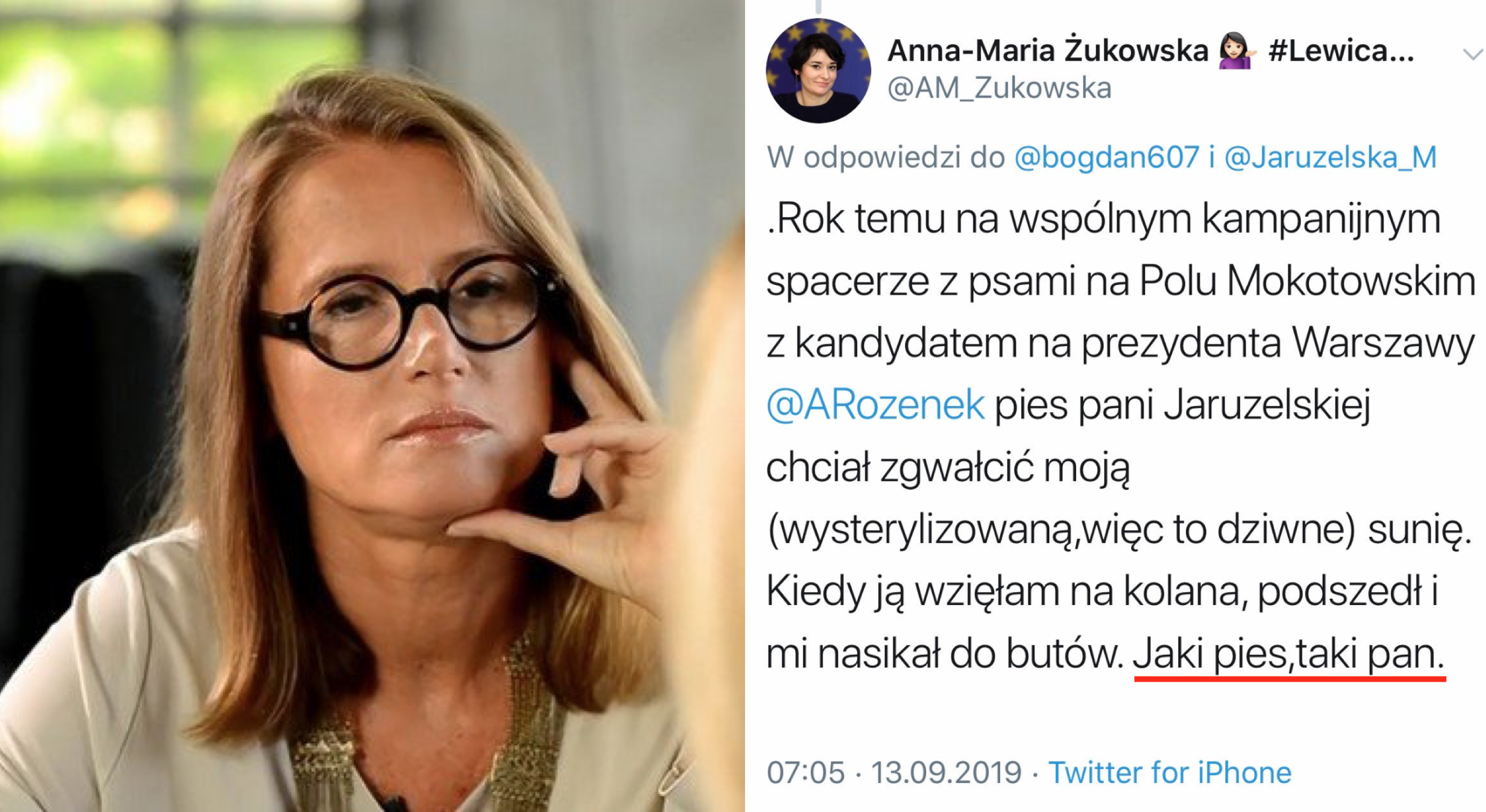 Rzeczniczka SLD: pies Jaruzelskiej chciał zgw*łcić moją sunię i nasikał mi do butów
