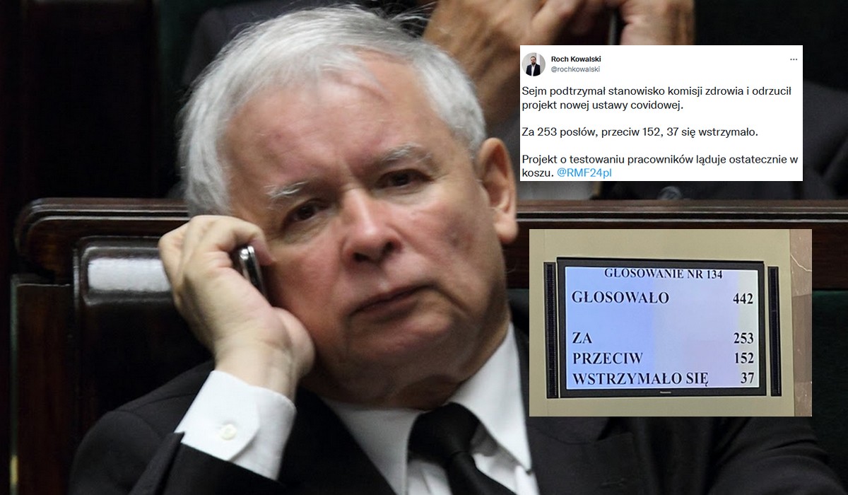"Lex Kaczyński" odrzucone, 61 posłów Zjednoczonej Prawicy nie poparło projektu