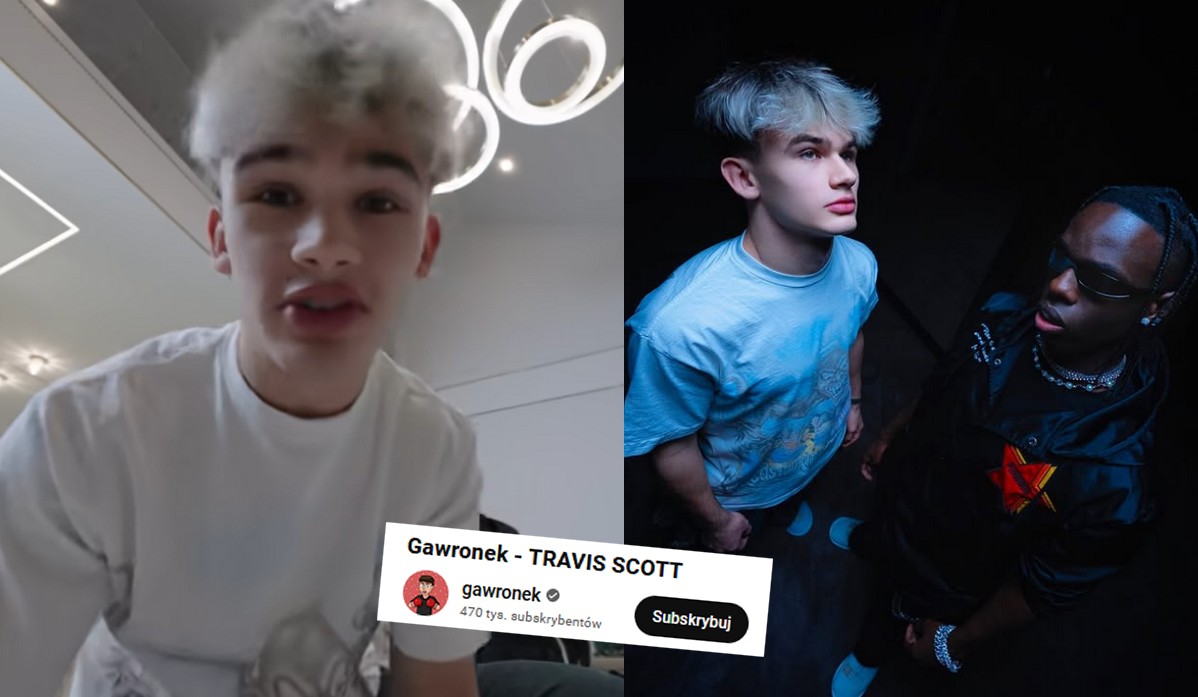 TikToker miał nagrać utwór z Travisem Scottem, ale po prostu wygenerował go sobie