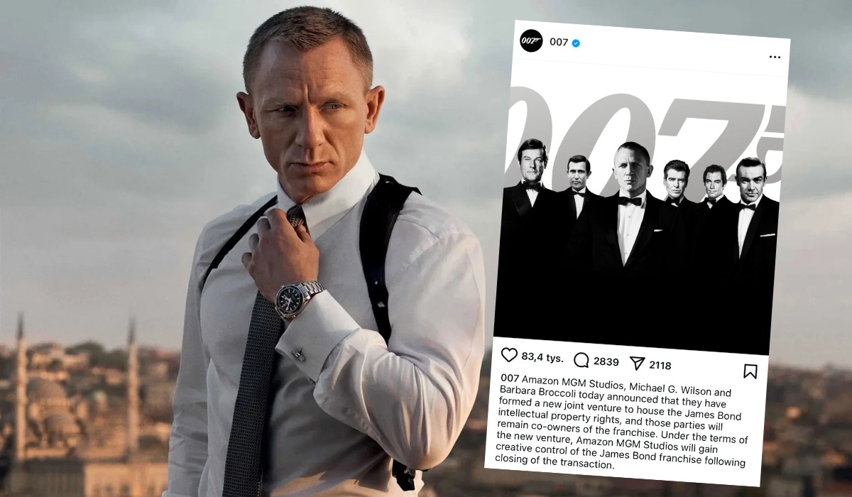 Franczyza Jamesa Bonda trafiła pod kontrolę jednej z firm należących do Amazona