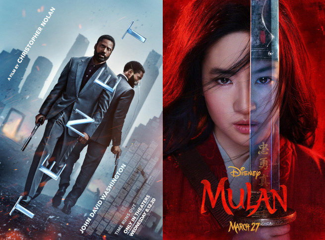 Premiery filmów "Mulan" i "Tenet" przełożone na nie-wiadomo-kiedy