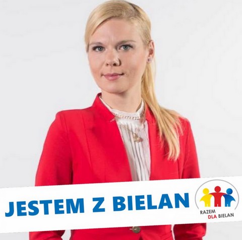 Żona Kalisza startuje w wyborach na radną