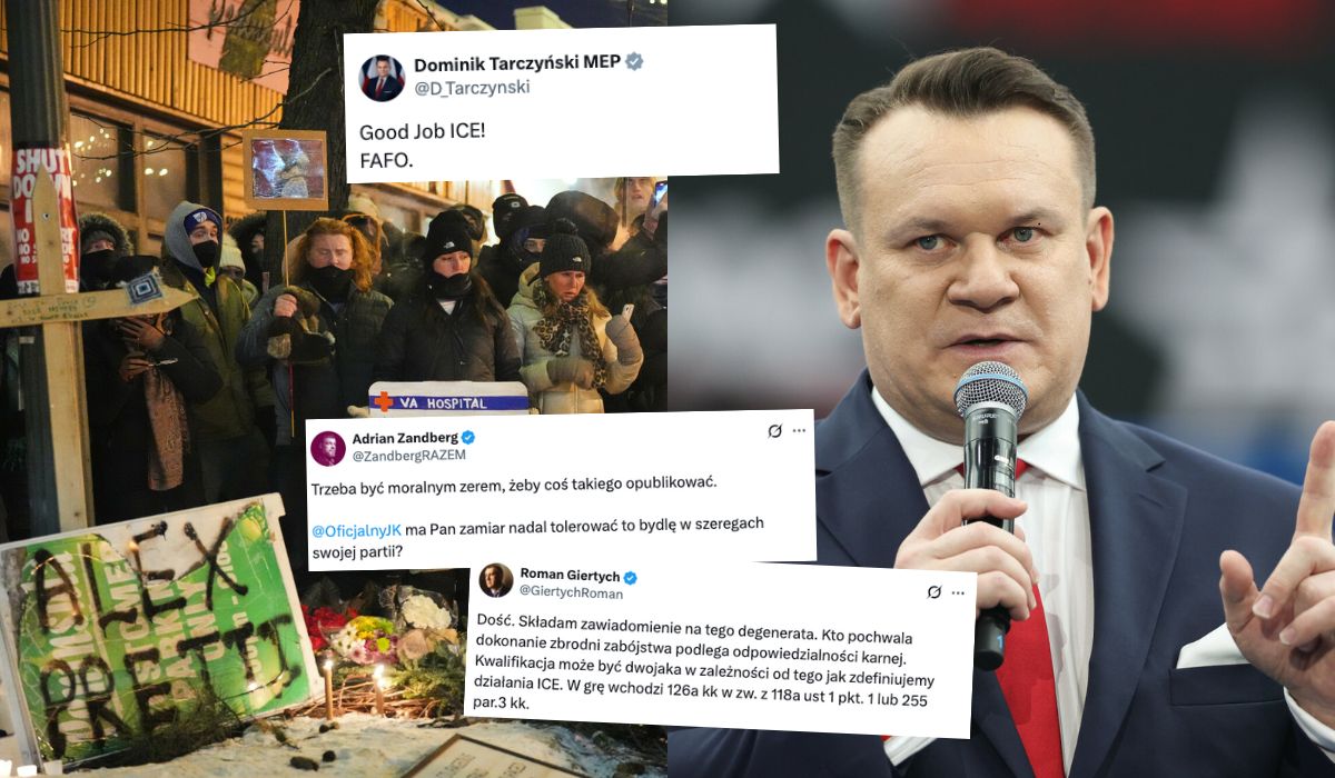 Dominik Tarczyński krytykowany za podlizywanie się USA i pochwałę egzekucji