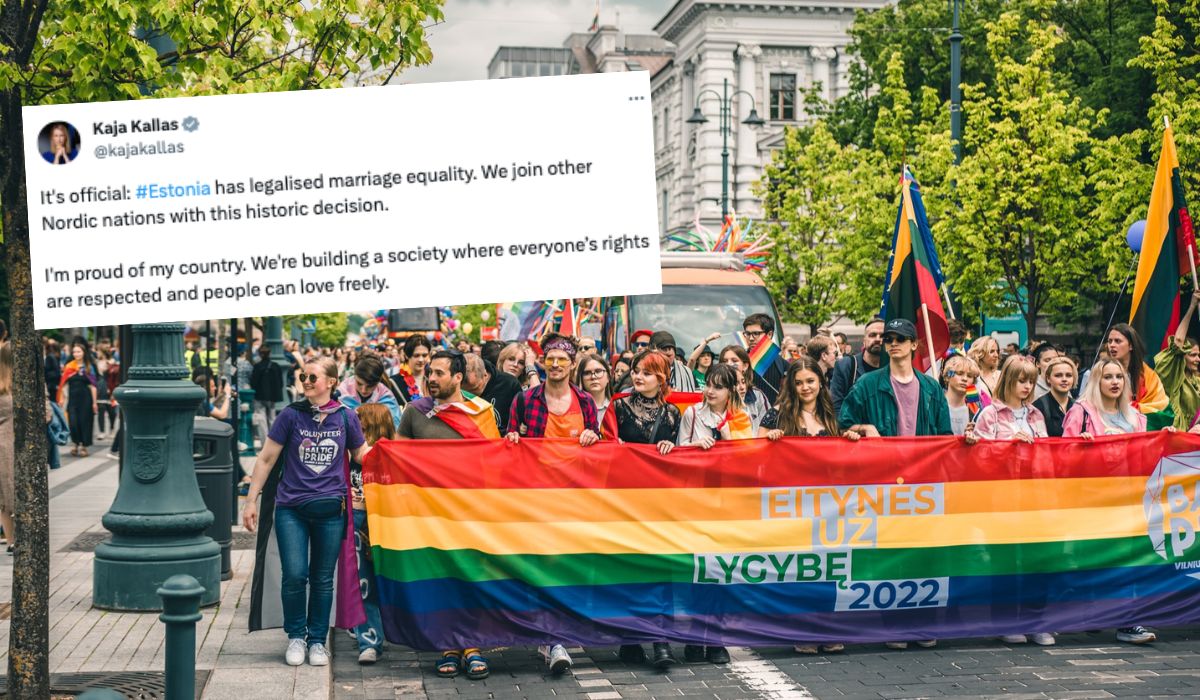 Estonia: małżeństwa jednopłciowe będą legalne i humor gituwa