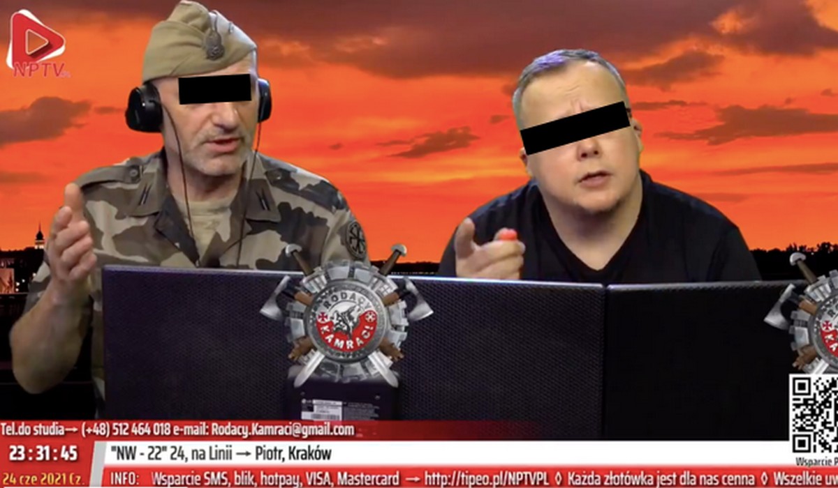 Patoyoutuber Aleksander Jabłonowski i Marcin O. aresztowani na trzy miesiące za marsz narodowców