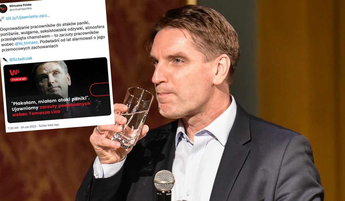 WP: pracownicy Newsweeka zarzucają Lisowi poniżanie, wulgarny se*sizm i doprowadzanie do ataków paniki