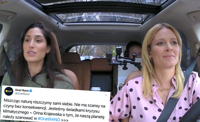 Onet krytykowany za wywiady o środowisku w jeżdżącym bez sensu samochodzie