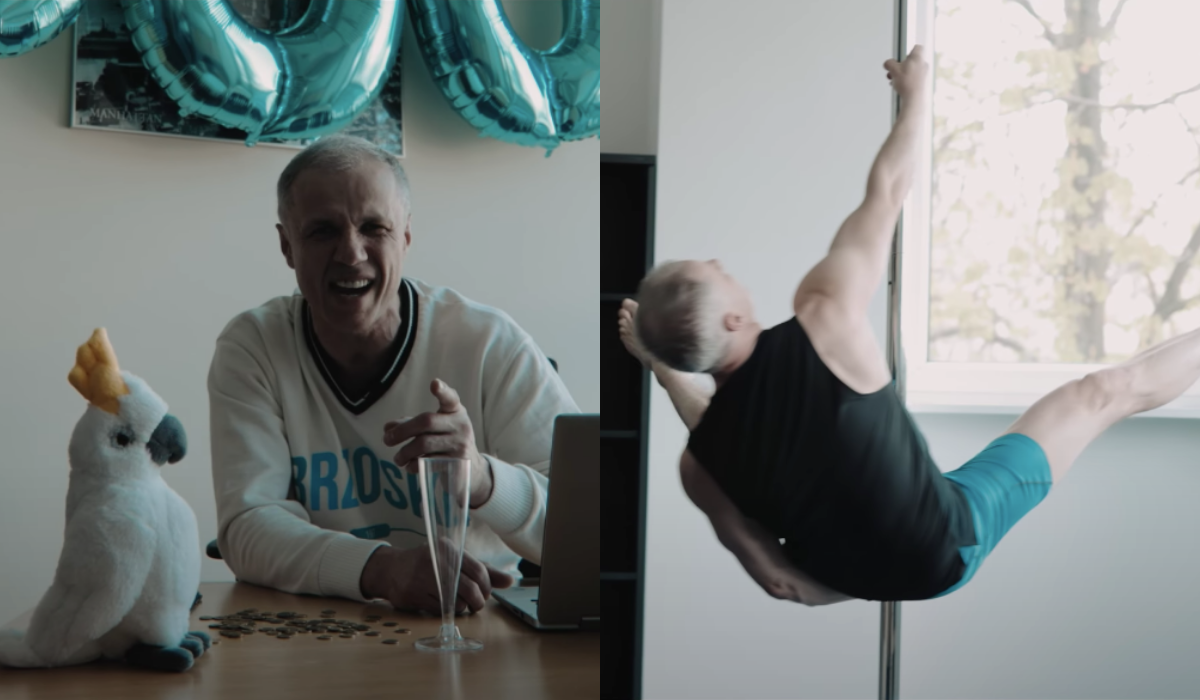 Prezes od żenującej reklamy biur kazał zrobić drugą, w której pokazuje, że się nie przejmuje i że tak miało być