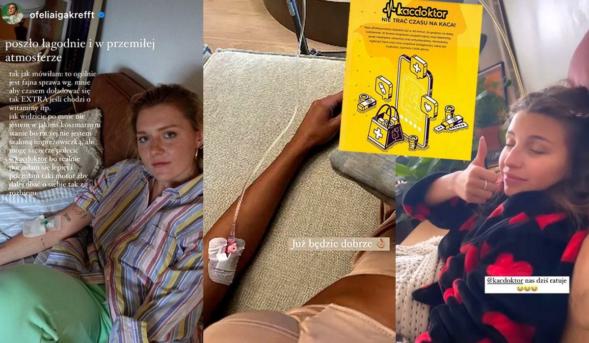 Z jakiegoś powodu celebryci dalej reklamują kroplówki na kaca przepitym fanom