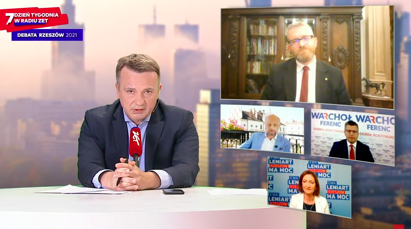 Grzegorz Braun trochę odpłynął i elegancko wyleciał z debaty kandydatów na prezydenta Rzeszowa