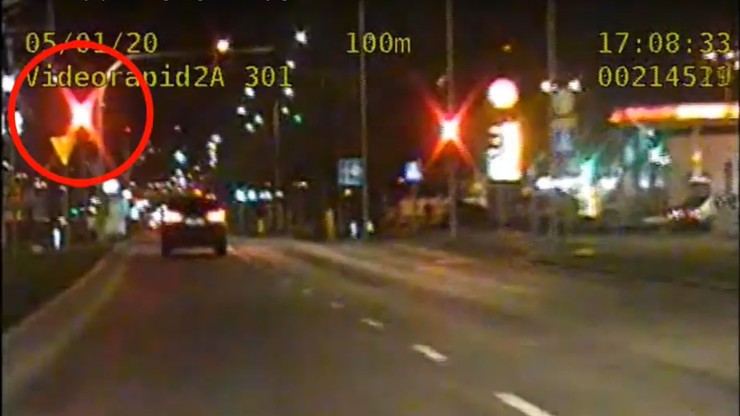 Bydgoszcz: kierującej udało się nabić 19 punktów karnych w 30 sekund i rekordowy mandat