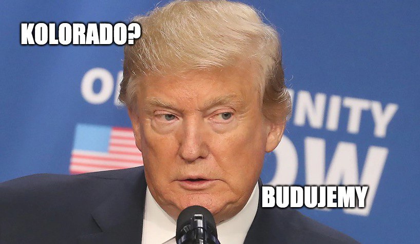 Donald Trump chce wybudować mur w Kolorado, gdzie nie ma granicy