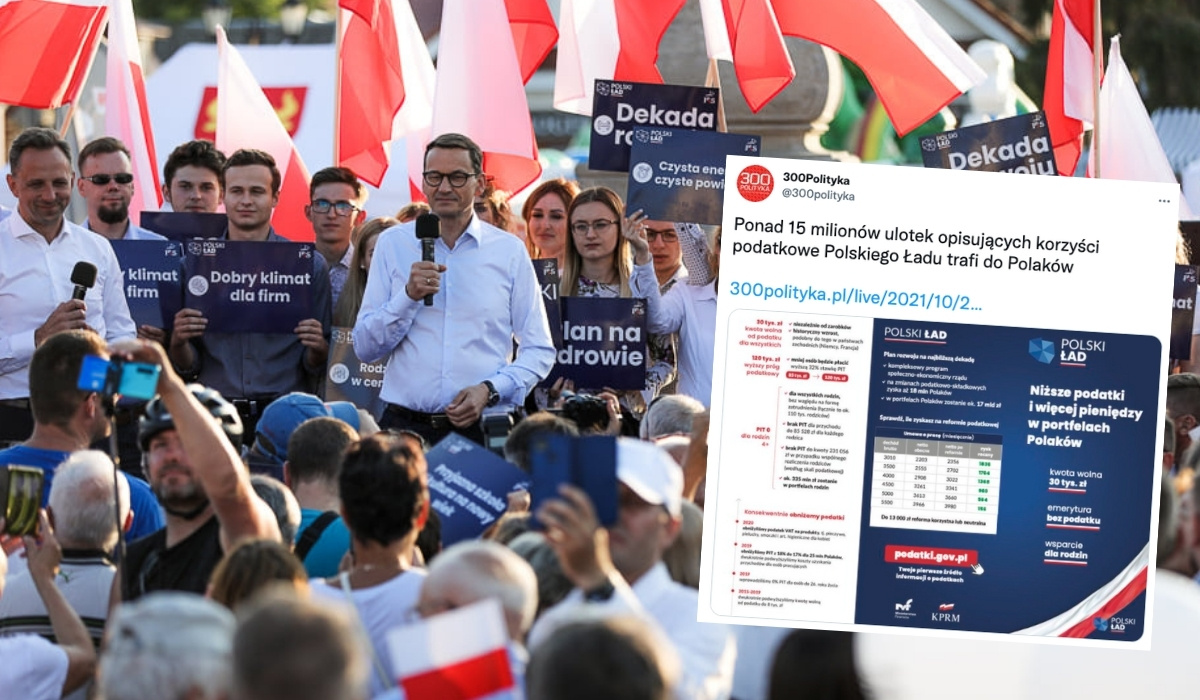 PiS planuje ofensywę ulotkową, będzie ich 15 milionów i będą zachwalać Polski Ład