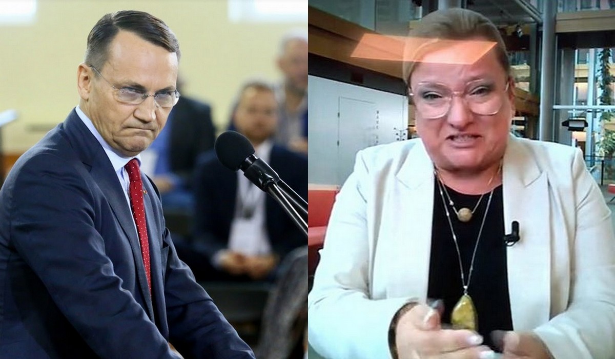 Sikorski złośliwie przeprasza za słowa o "zatłuszczonym łbie" Beaty Kempy, ona sama rozpłakała się w TV i mówi, że to już blisko bicia kobiet