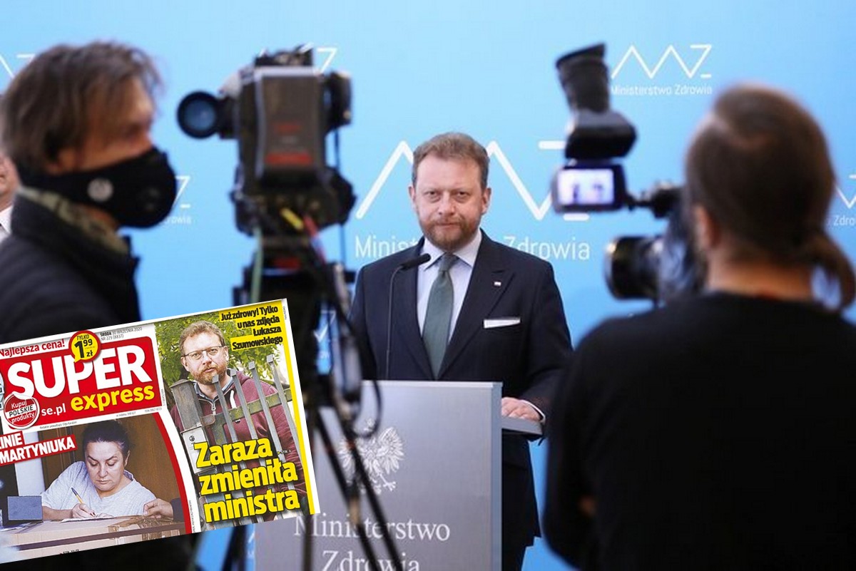 Minister Szumowski przyłapany na zakupach, mówi, że już jest zdrowy