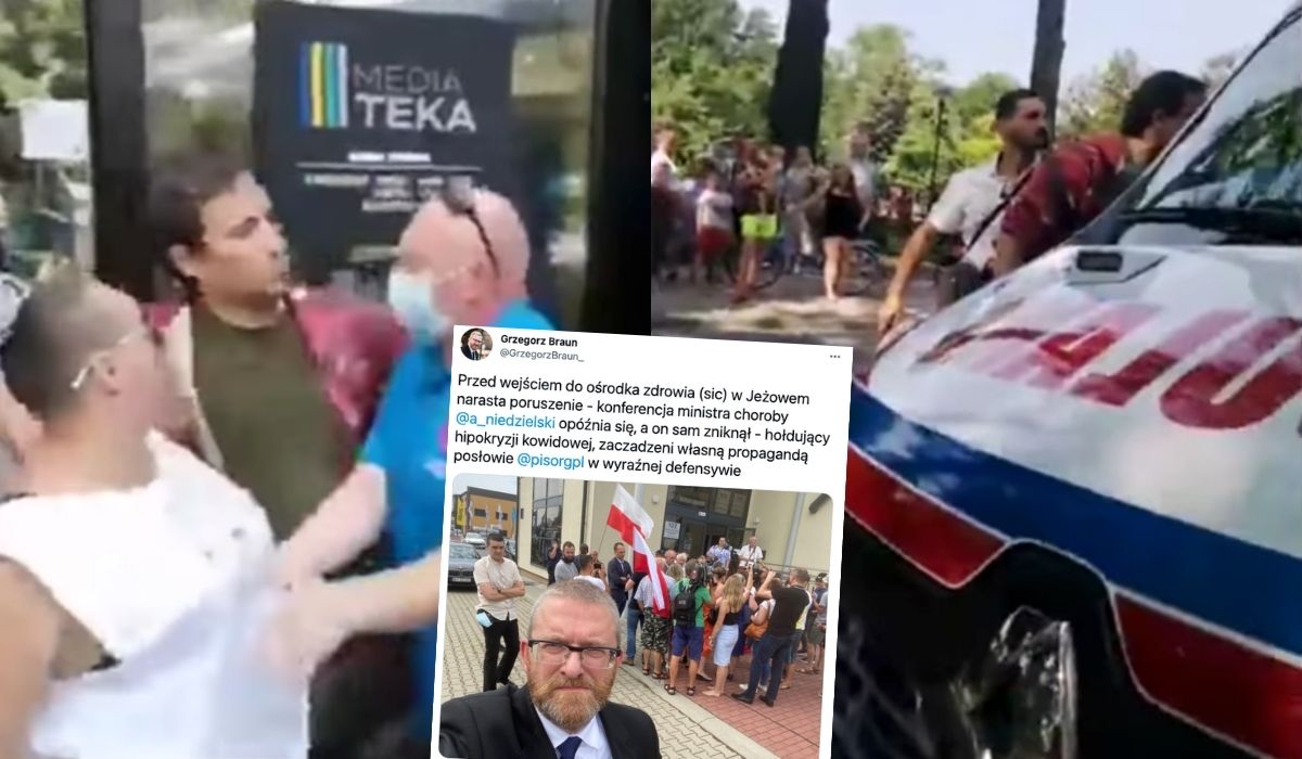 Antyszczepionkowe szury zaatakowały w ostatnich dniach karetkę, ratowników i punkty szczepień 