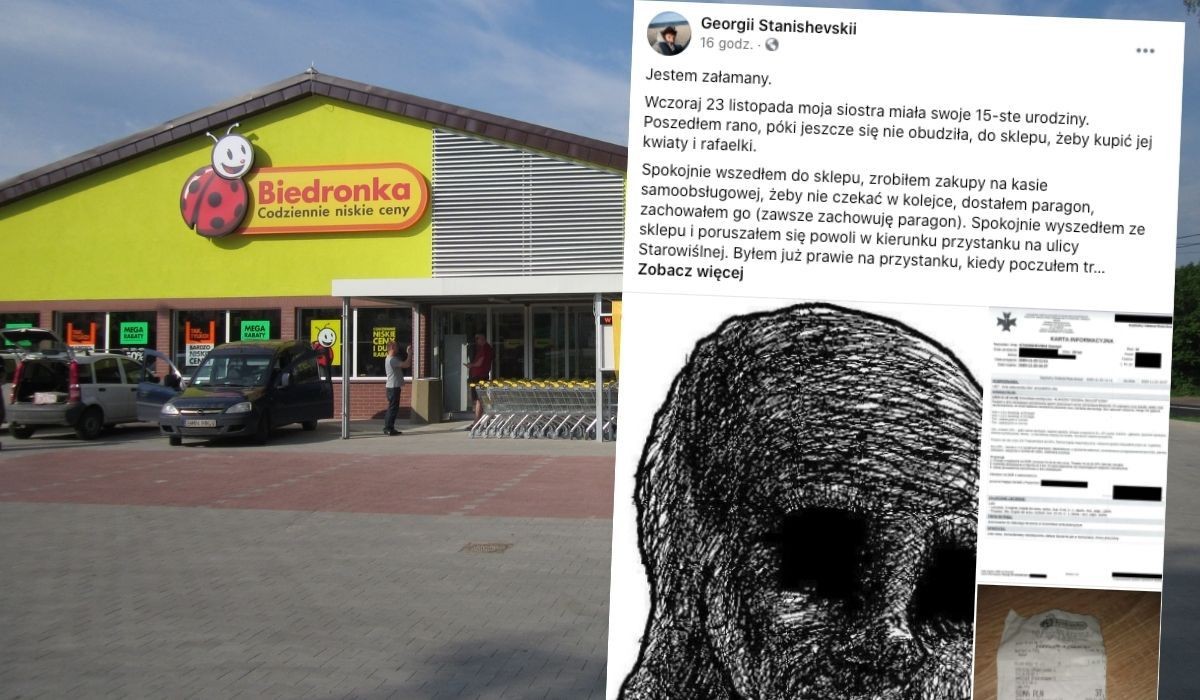 Młody Gruzin opowiada, jak poszedł do Biedronki i dostał Polską w twarz