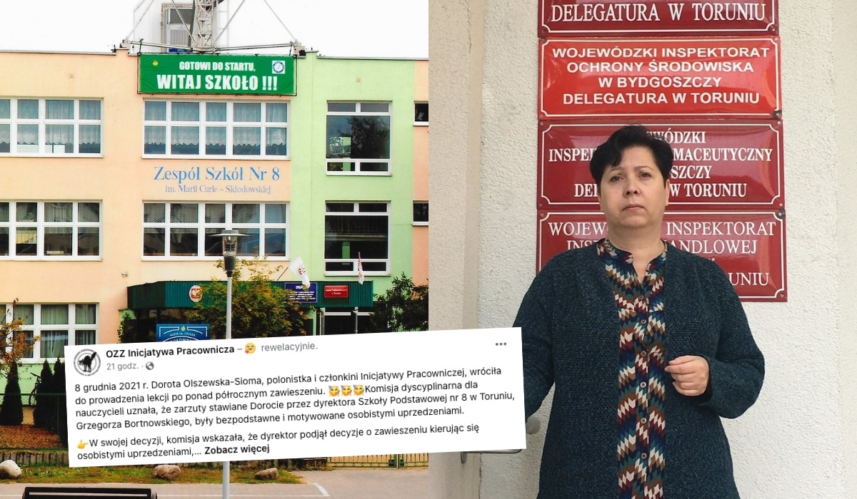 Komisja dyscyplinarna przywróciła do pracy nauczycielkę zawieszoną za prowadzenie lekcji o depresji