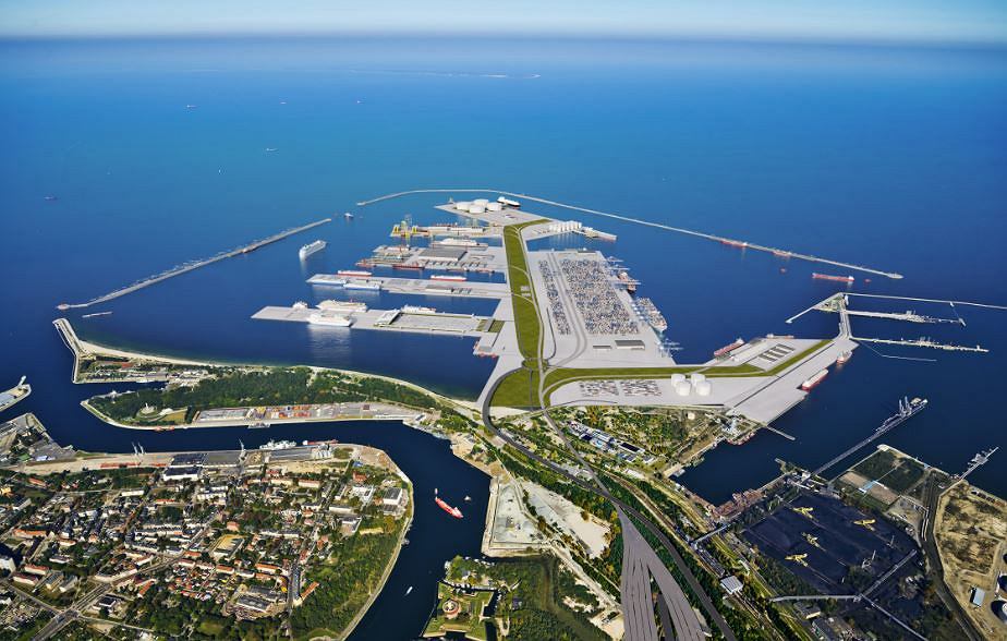 Tak będzie wyglądał Port Centralny w Gdańsku za 12 mld złotych