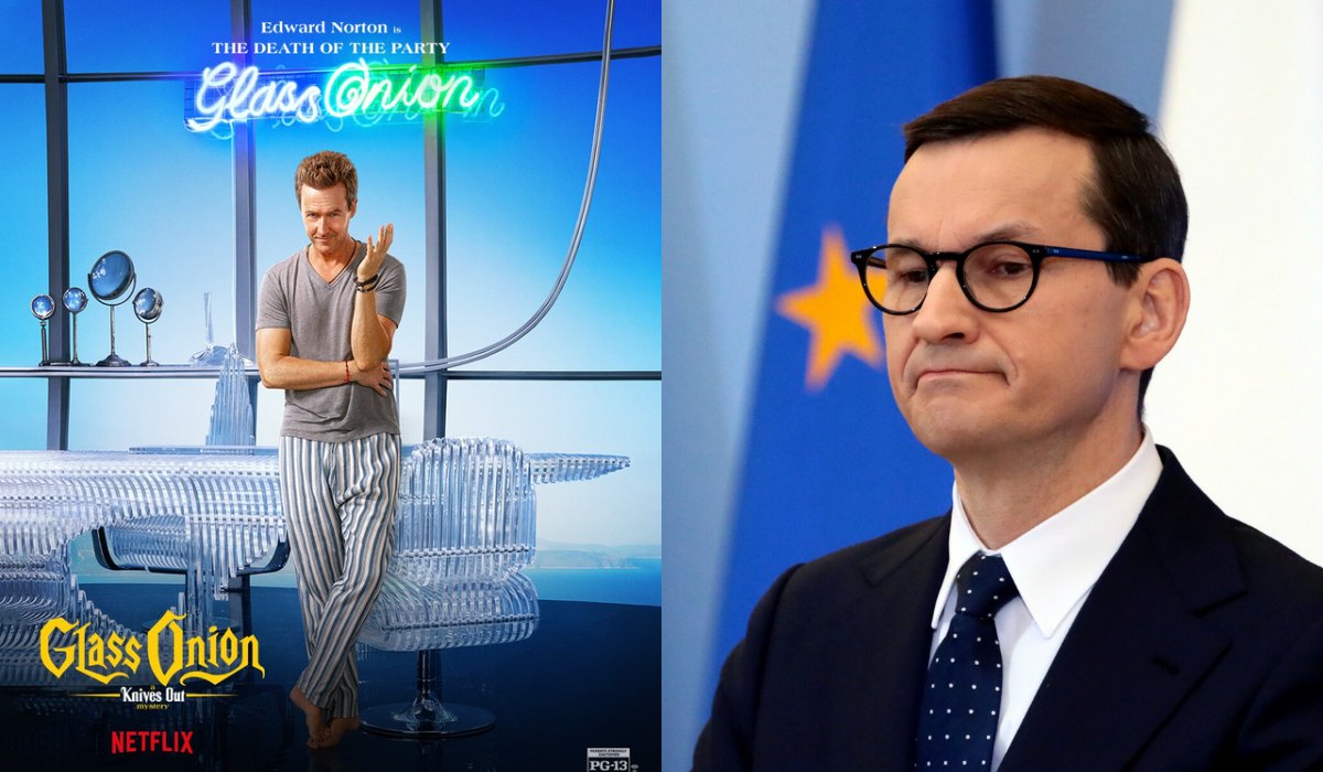 Premier recenzuje "Glass Onion": wizja miliarderów manipulujących opinią publiczną przy pomocy mediów i kupionych polityków