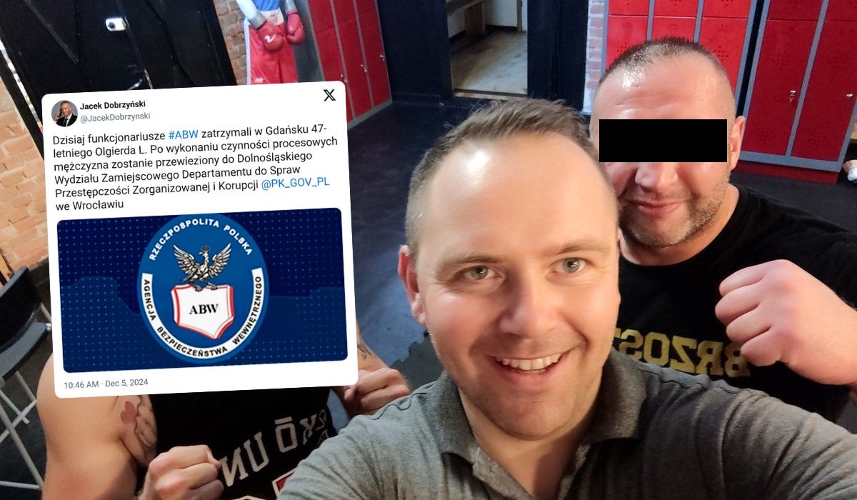 Służby zatrzymały Olgierda L. znanego z Bad Company i kolegowania się z Karolem Nawrockim