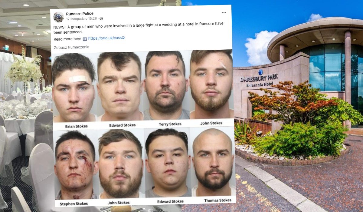 UK: sąd skazał członków rodziny Stokes, którzy podczas ślubu urządzili historyczną bijatykę na 40 osób