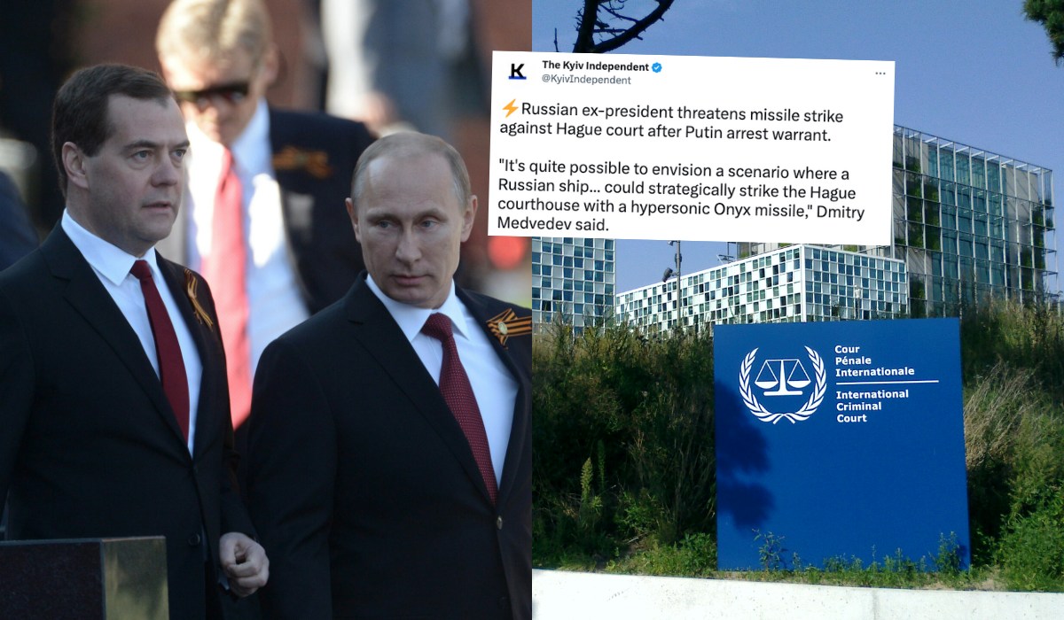 Dmitrij Miedwiediew zapowiada, że żarty się skończyły i grozi zbombardowaniem Międzynarodowego Trybunału Karnego