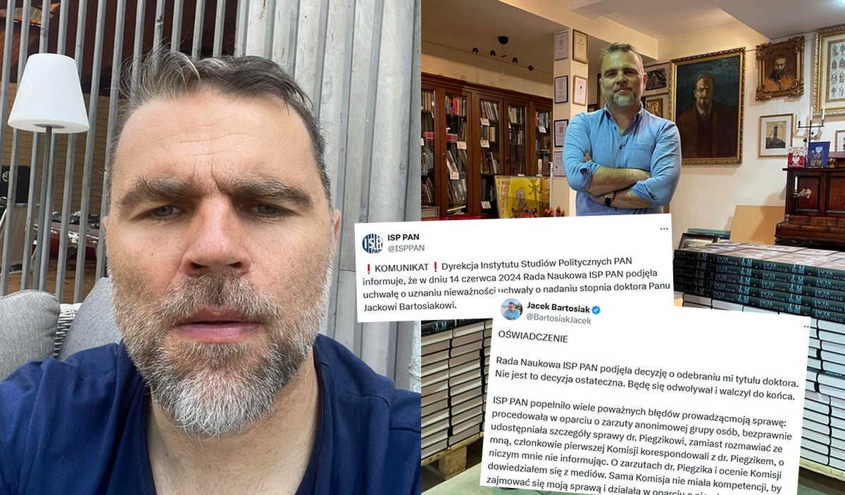 Książę polskiej geopolityki, Jacek Bartosiak, stracił doktorat