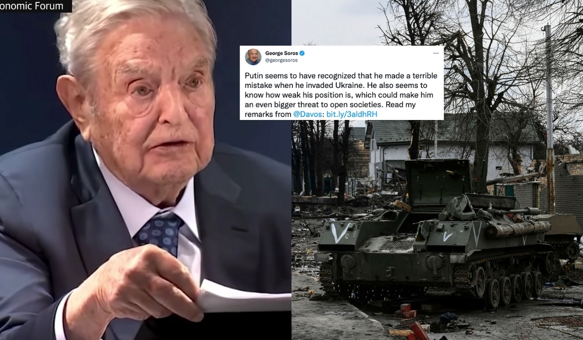 Soros w Davos: przez Putina kryzys klimatyczny schodzi na drugi plan