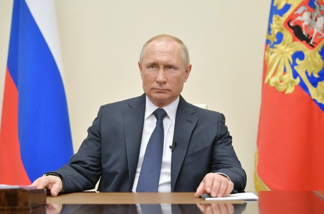 Poparcie dla Władimira Putina wzrosło do 72%