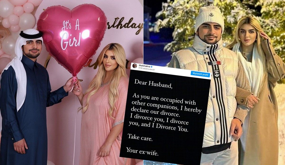 Księżniczka z Dubaju poinformowała męża o rozwodzie za pomocą posta na Instagramie