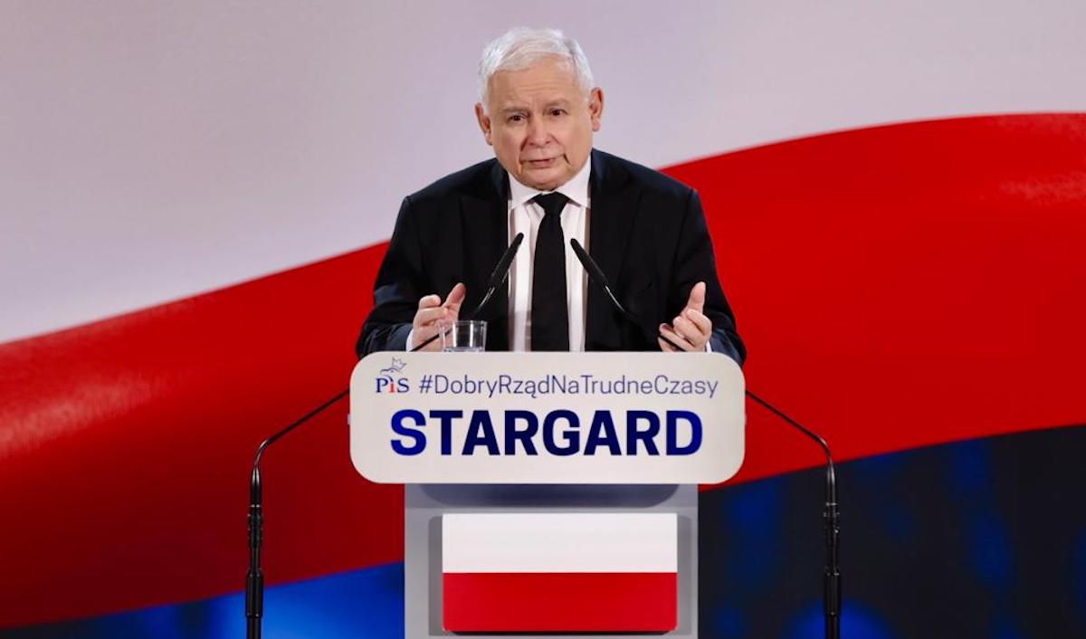 Jarosław Kaczyński chwali polską gospodarkę i obiecuje, że  "jeszcze trochę i będziemy drugą Japonią"