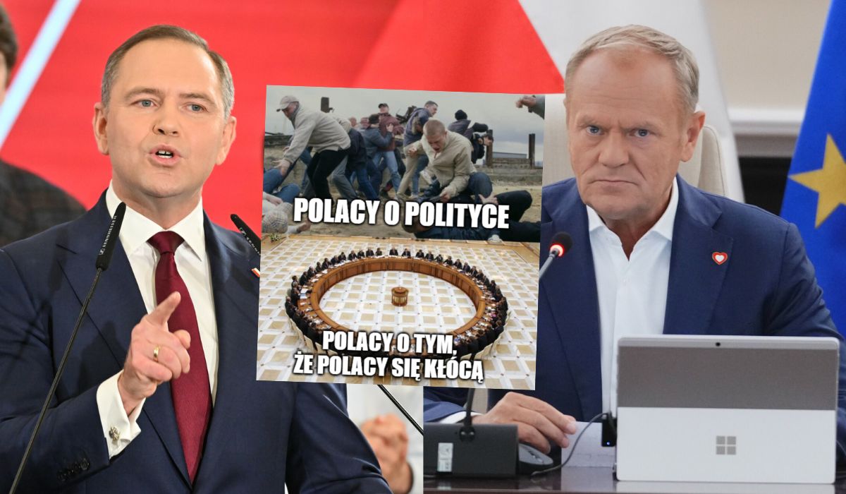 Sondaż: aż 90% Polaków zgaduje, a właściwie oczekuje, że prezydent i premier będą drzeć koty i sobie pyskować