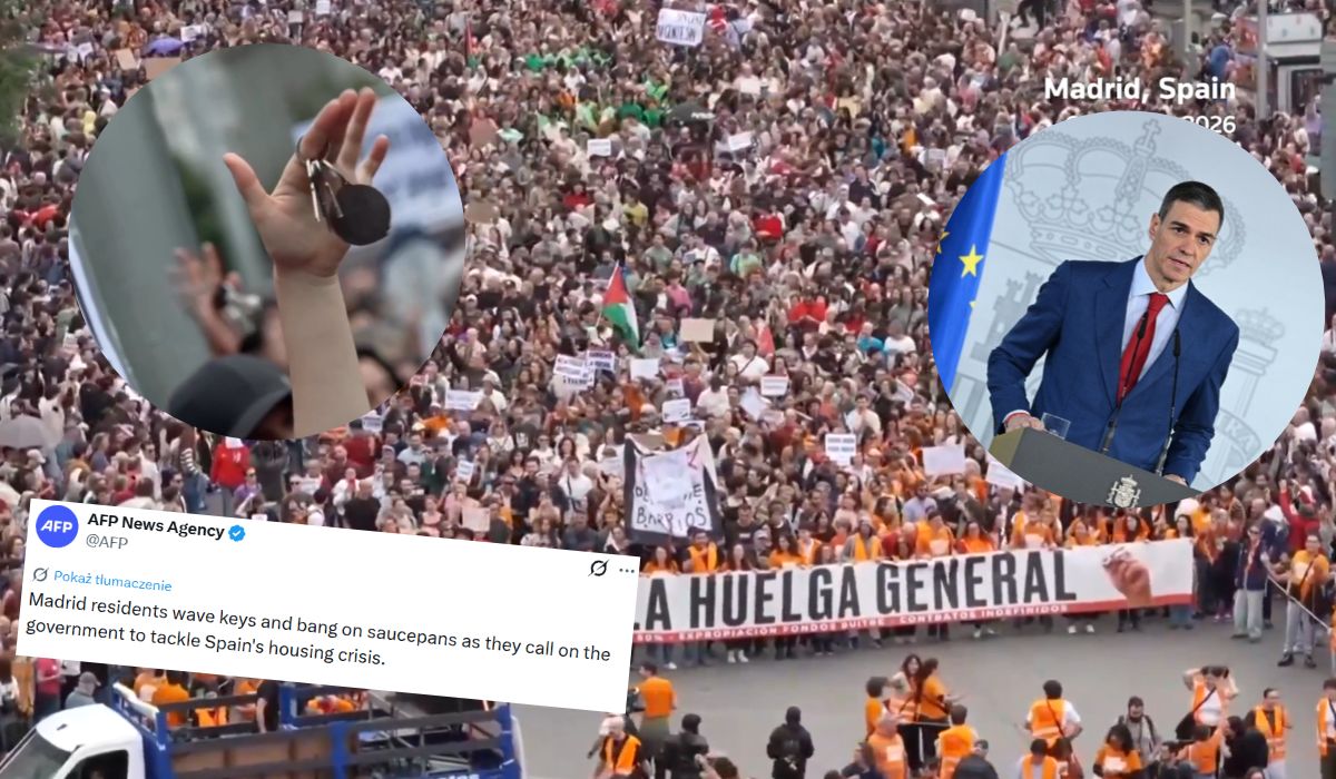 Hiszpania: protesty zrobiły się jeszcze bardziej masowe, ludzie chcą tańszych mieszkań albo upadku rządu