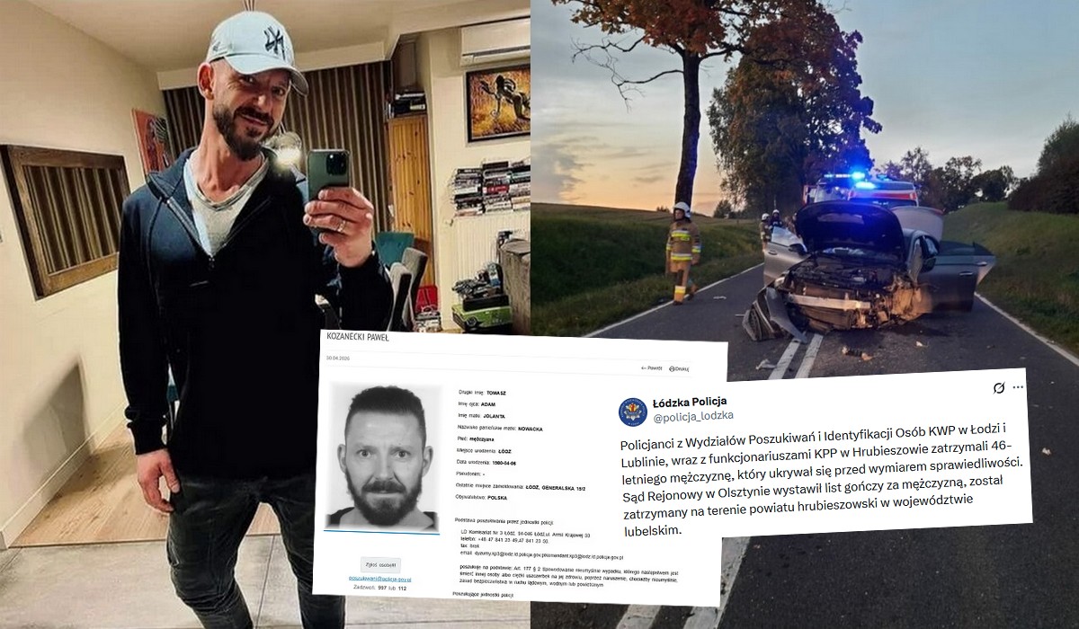 Policja zatrzymała mecenasa od "trumny na kółkach", był zaskoczony i w klapkach 