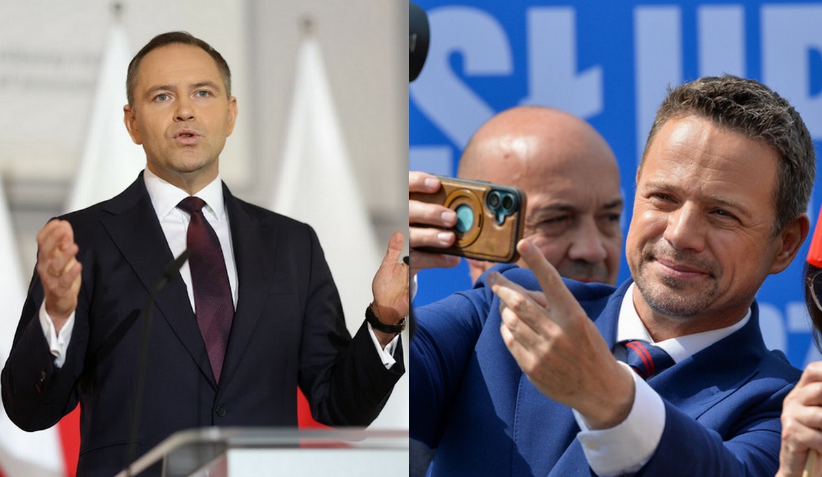 Sondaż: Trzaskowski i Nawrocki tracą poparcie, zyskuje Zandberg i Biejat