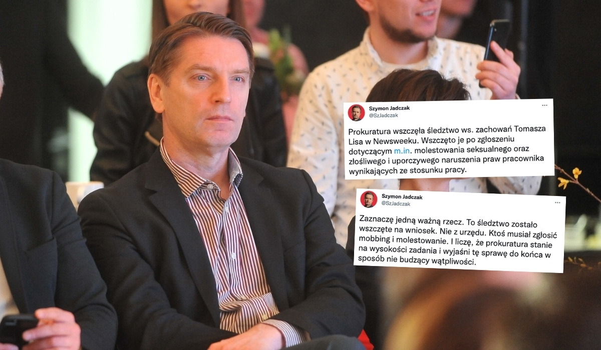 Prokuratura prowadzi śledztwo ws. Tomasza Lisa i mobbingu w redakcji Newsweeka