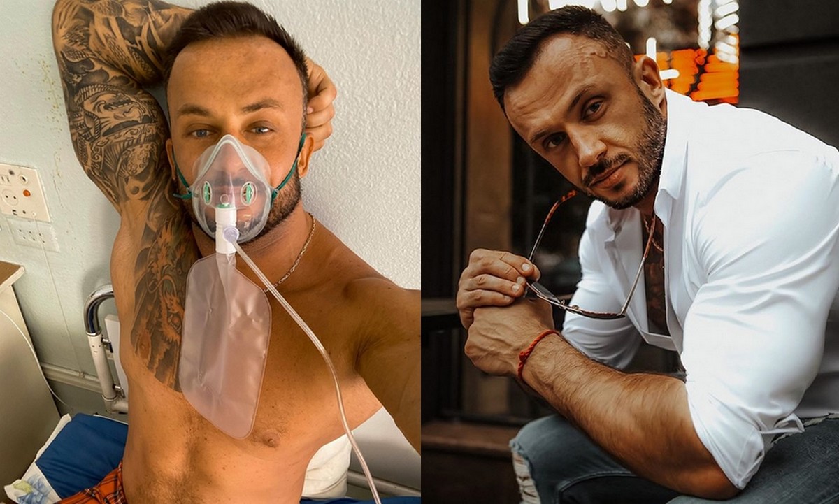 Ukraina: zmarł zakażony fit-influencer śledzony przez milion fanów, przed śmiercią pisał, że czuje się lepiej