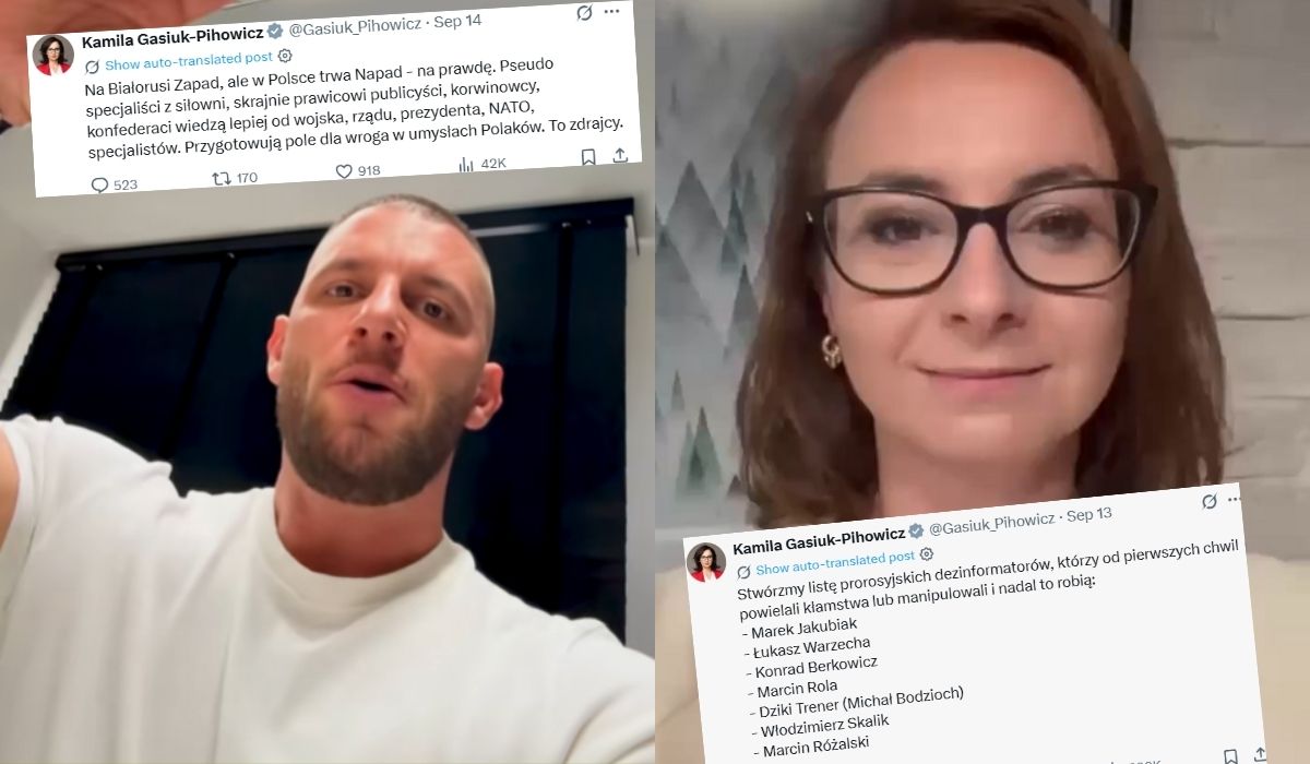 Polityczka PO starła się z Dzikim Trenerem i oskarża go o szerzenie rosyjskiego przekazu